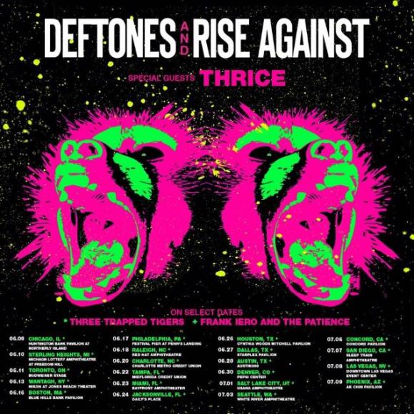 Deftones & Rise Against at Freedom Hill Amphitheatre