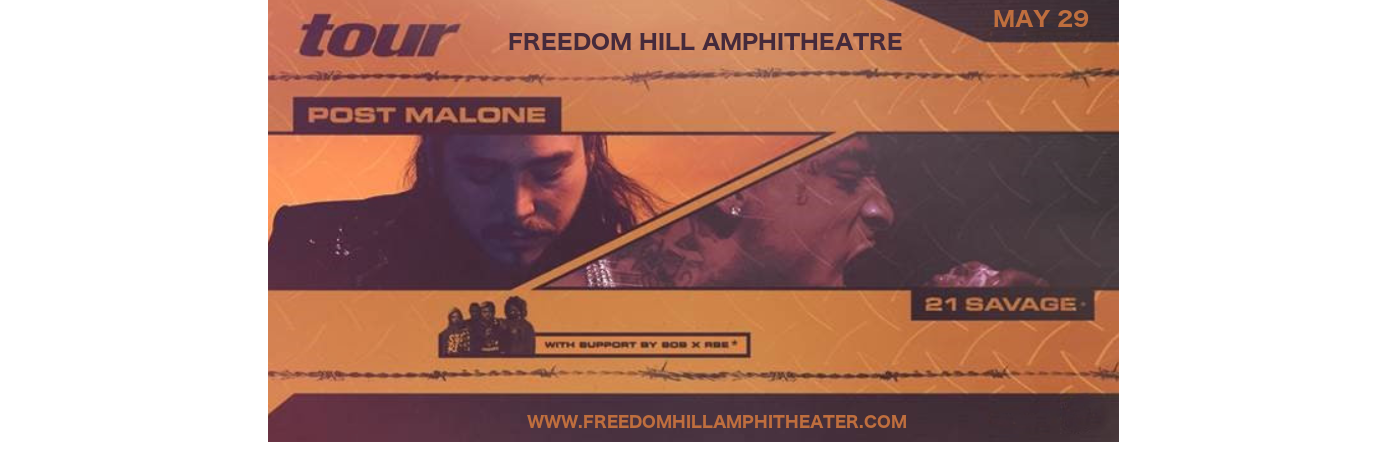 Post Malone at Freedom Hill Amphitheatre