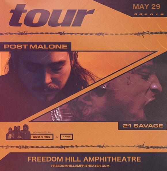 Post Malone at Freedom Hill Amphitheatre