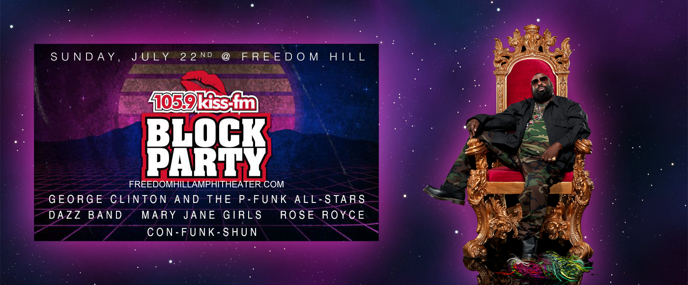 Kiss Block Party: George Clinton Birthday Bash