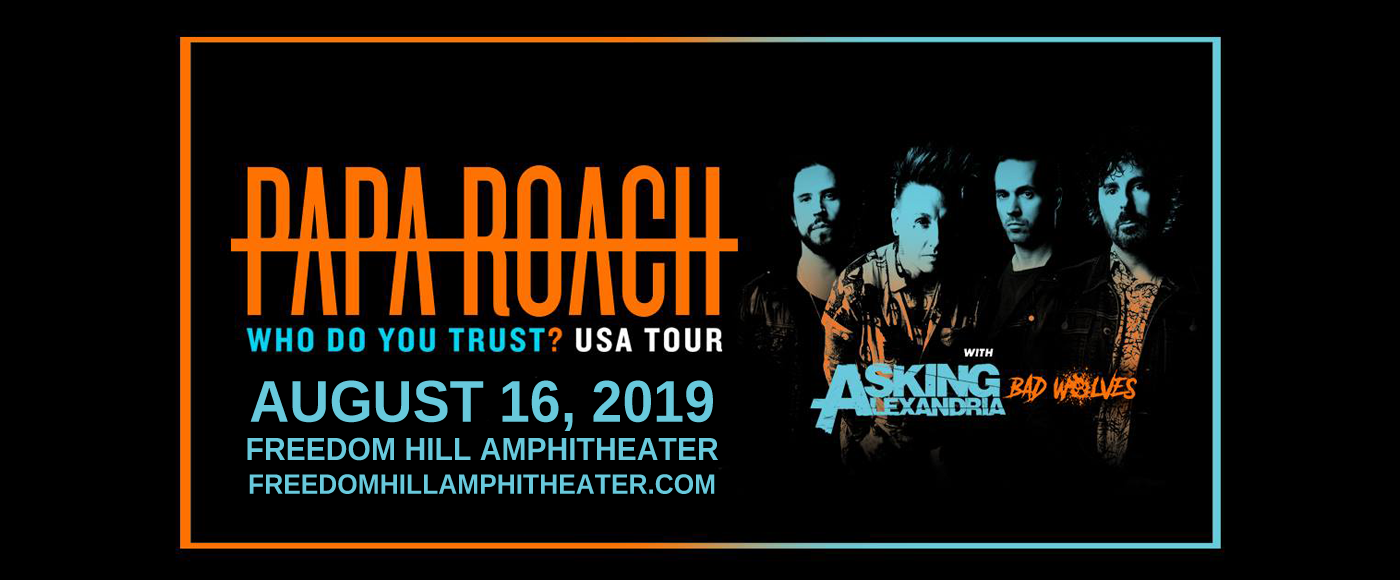 Papa Roach at Freedom Hill Amphitheatre