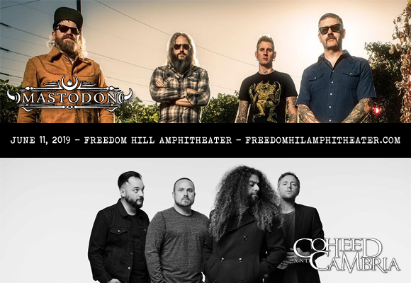 Coheed and Cambria & Mastodon at Freedom Hill Amphitheatre