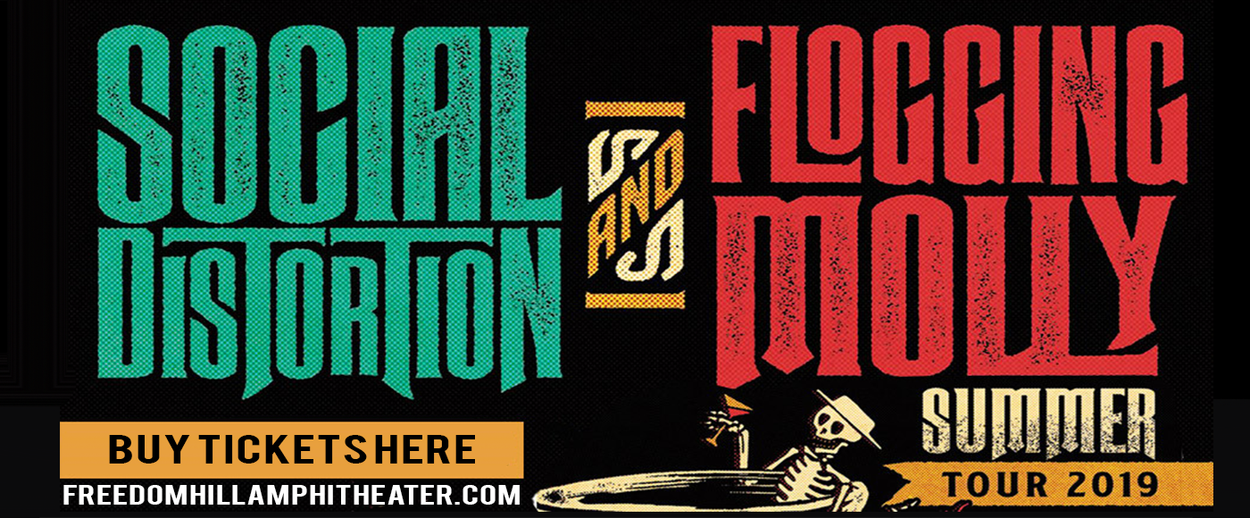 Social Distortion, Flogging Molly & The Devil Makes Three at Freedom Hill Amphitheatre