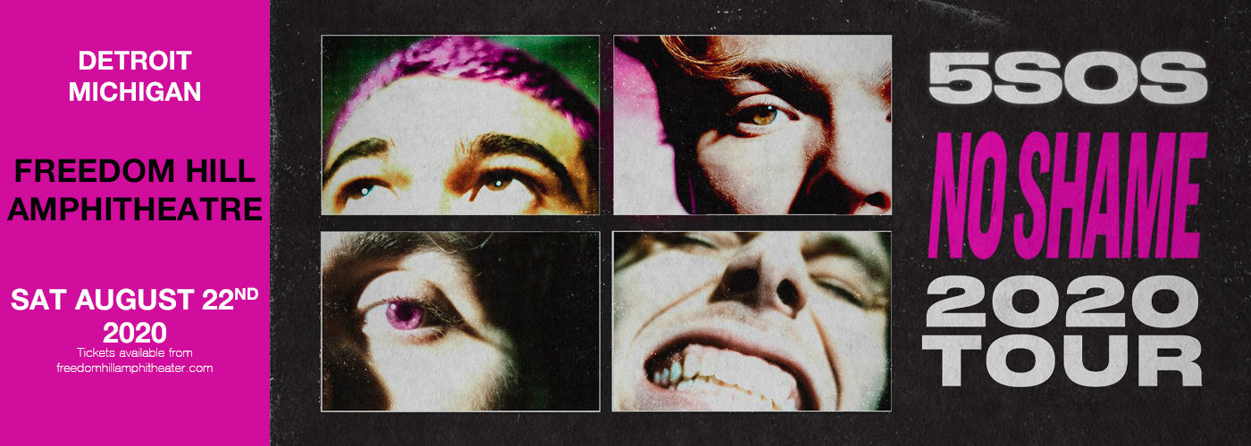 5 Seconds of Summer at Freedom Hill Amphitheatre tickets 5 Seconds of Summer at Freedom Hill Amphitheatre