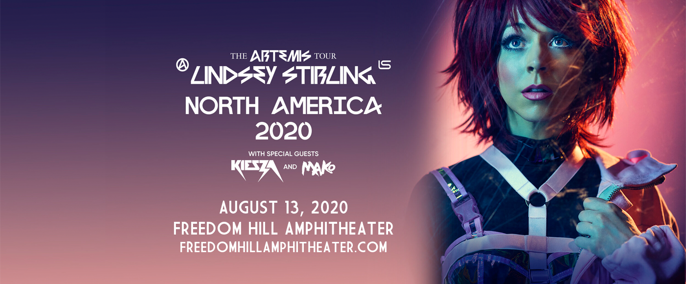 Lindsey Stirling at Freedom Hill Amphitheatre tickets Lindsey Stirling at Freedom Hill Amphitheatre