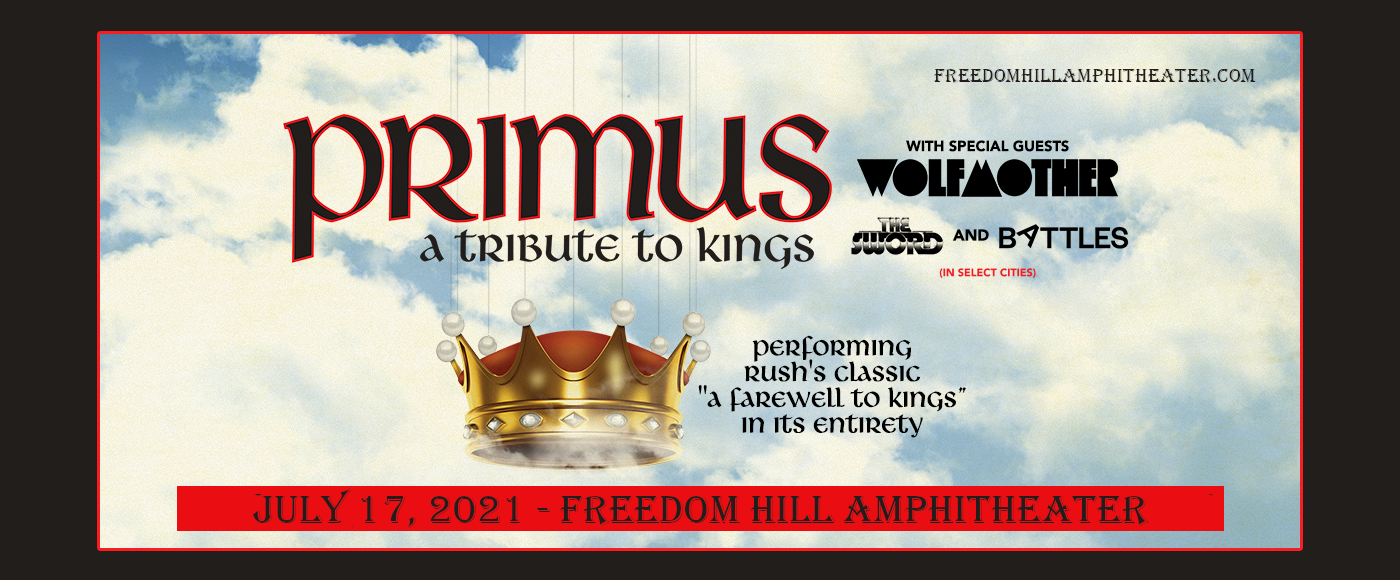 Primus at Freedom Hill Amphitheatre