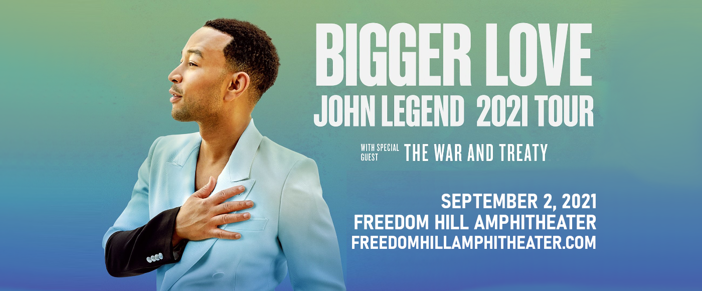 John Legend [CANCELLED] at Freedom Hill Amphitheatre