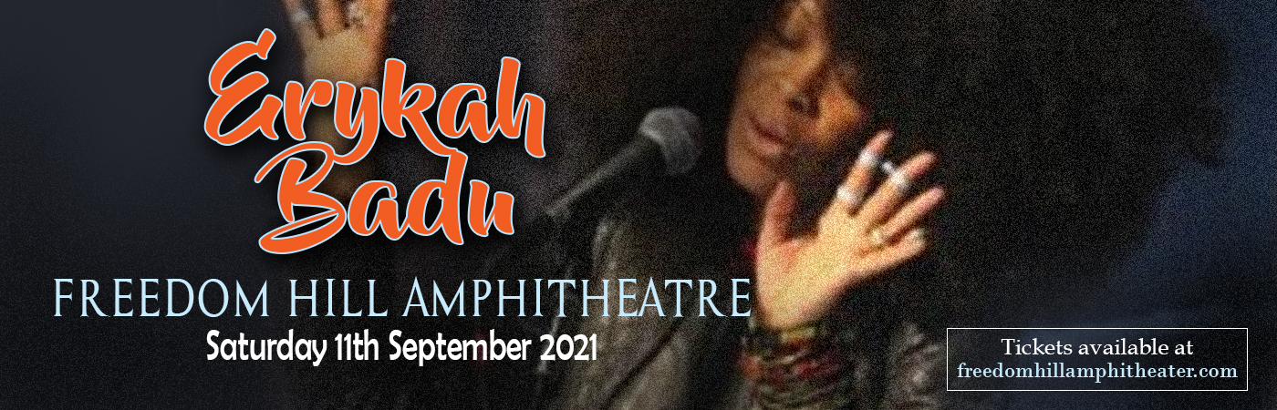 Erykah Badu at Freedom Hill Amphitheatre