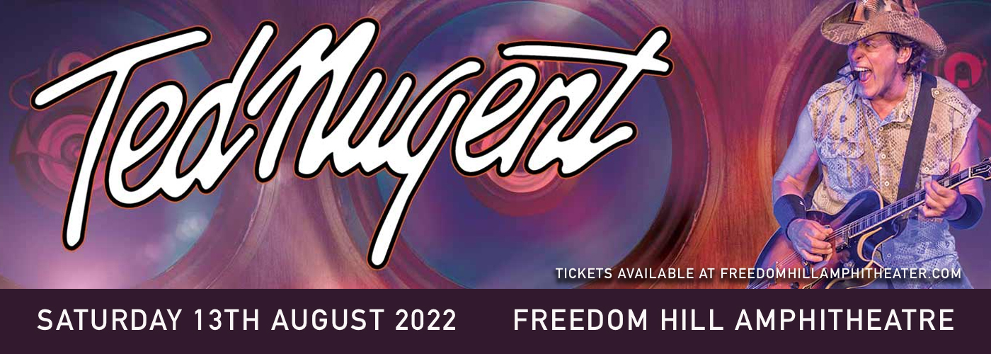 Ted Nugent at Freedom Hill Amphitheatre