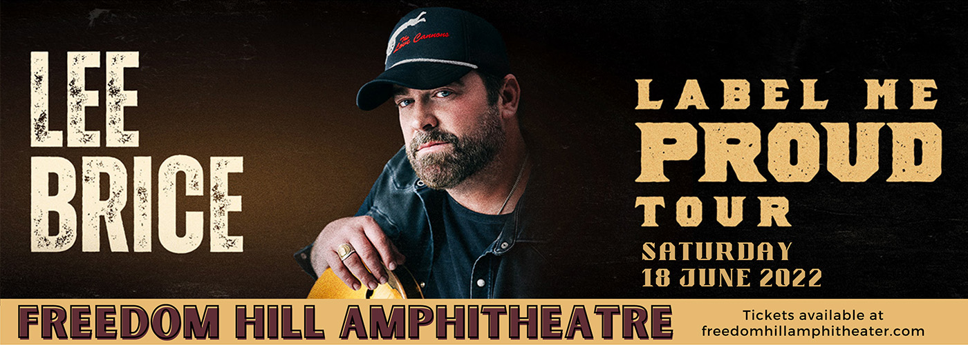 Lee Brice at Freedom Hill Amphitheatre