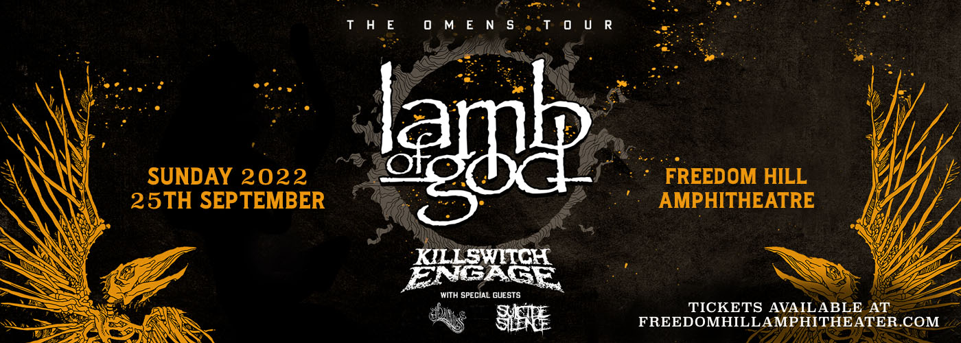 Lamb Of God, Killswitch Engage, Baroness & Suicide Silence at Freedom Hill Amphitheatre