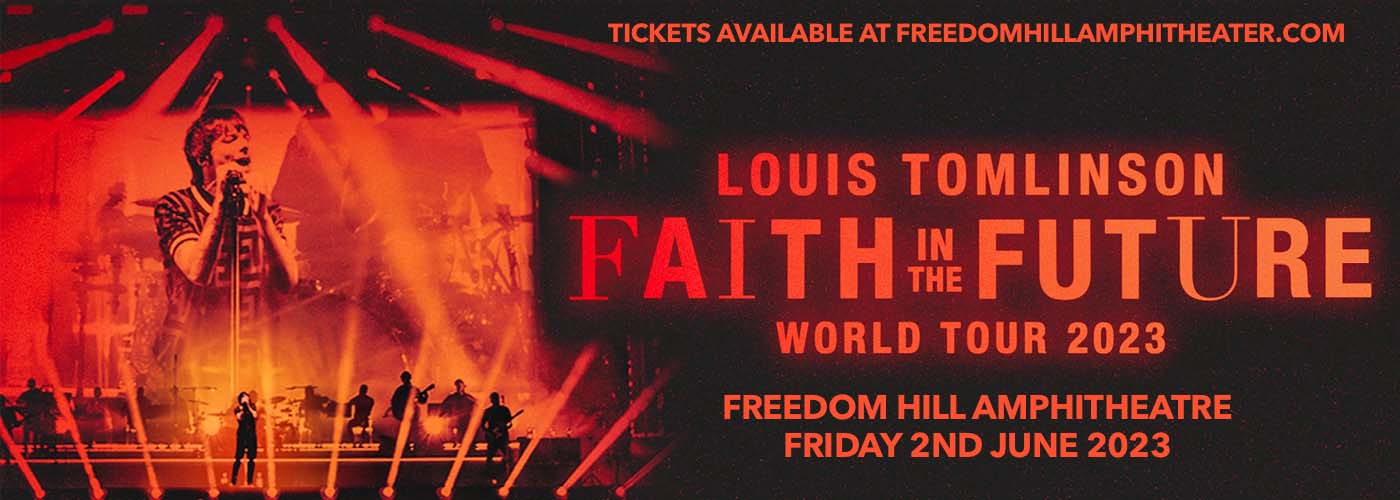 Louis Tomlinson Faith in the Future Album Tickets 