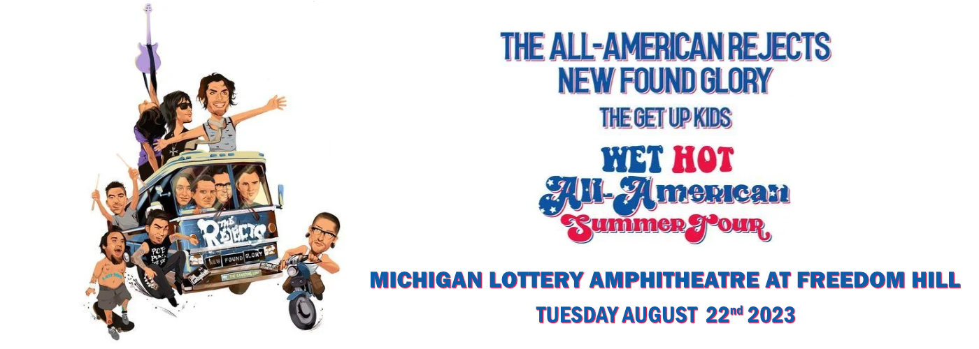 The All American Rejects, New Found Glory & The Get Up Kids at Freedom Hill Amphitheatre