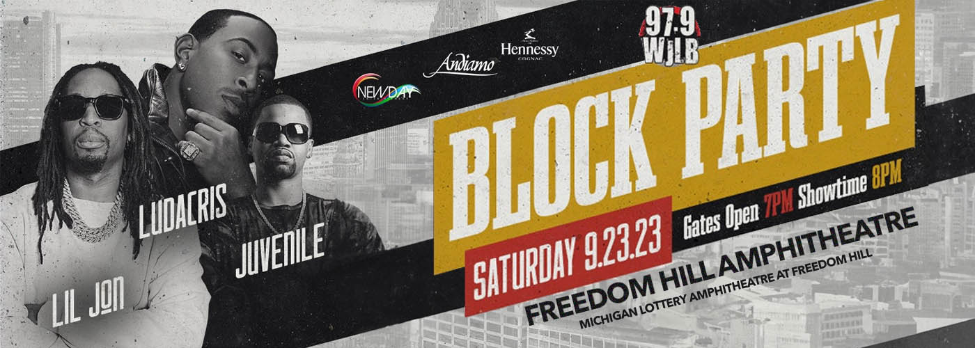 97.9 WJLB Block Party: Ludacris, Lil Jon & Juvenile