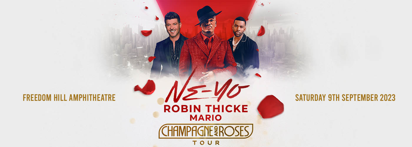 Ne-Yo, Robin Thicke & Mario at Freedom Hill Amphitheatre