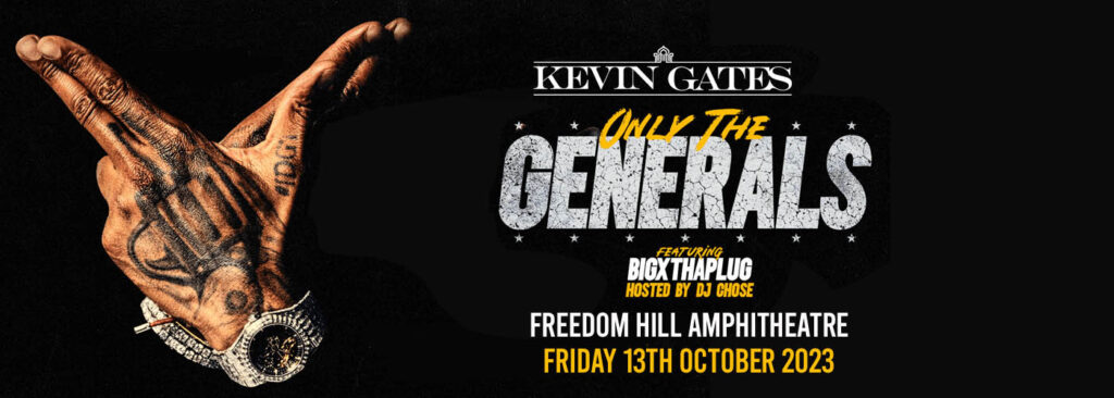 Kevin Gates at Michigan Lottery Amphitheatre at Freedom Hill