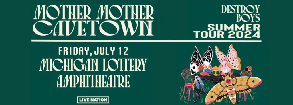 Cavetown & Mother Mother at Michigan Lottery Amphitheatre at Freedom Hill