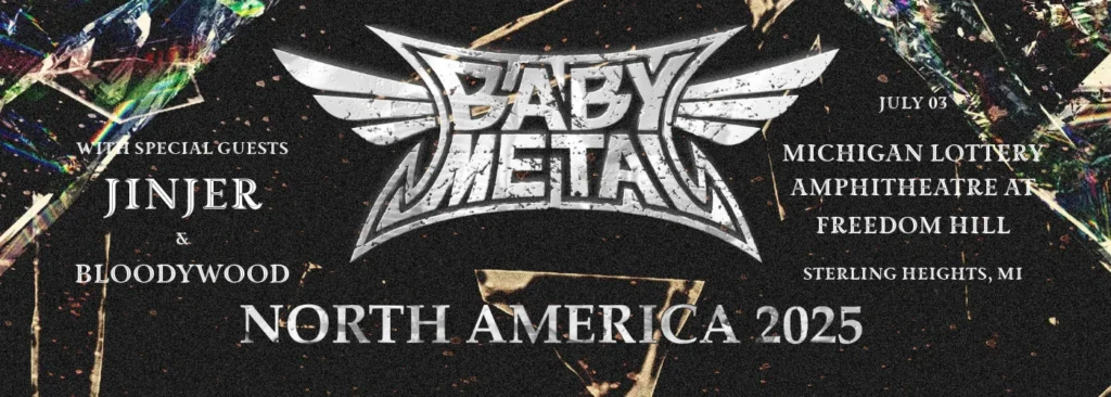 Babymetal at Michigan Lottery Amphitheatre at Freedom Hill
