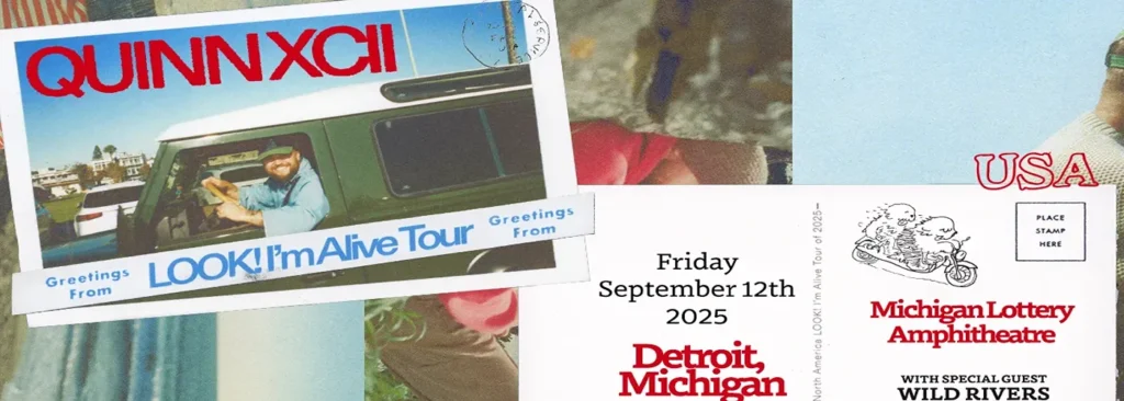 Quinn XCII at Michigan Lottery Amphitheatre at Freedom Hill