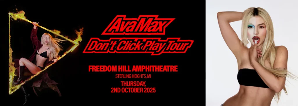 Ava Max at Michigan Lottery Amphitheatre at Freedom Hill