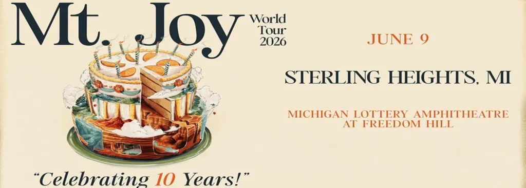 Mt. Joy at Michigan Lottery Amphitheatre at Freedom Hill