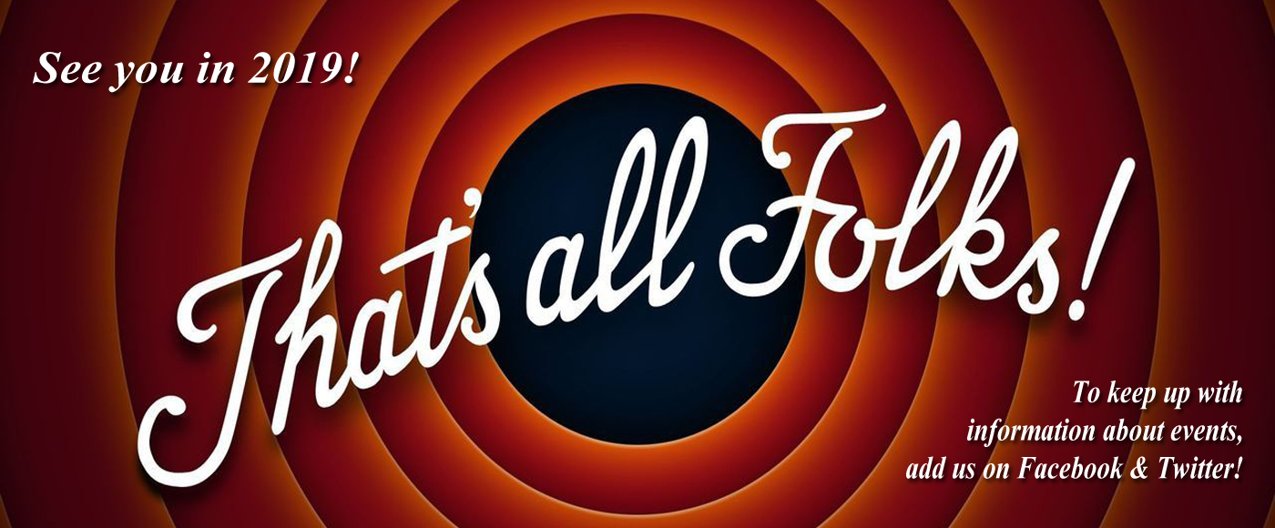 That&#8217;s All Until 2019!