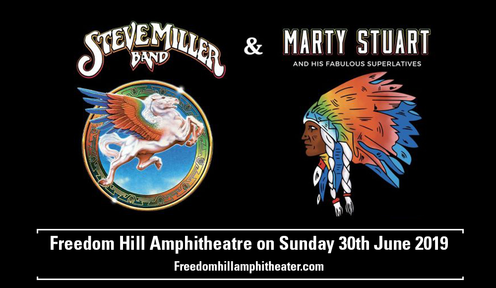 Steve Miller Band & Marty Stuart at Freedom Hill Amphitheatre