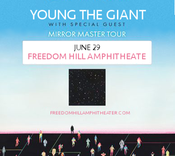Young The Giant & Fitz and The Tantrums at Freedom Hill Amphitheatre