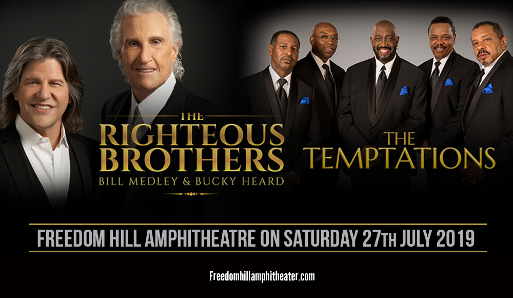 The Temptations & The Righteous Brothers at Freedom Hill Amphitheatre