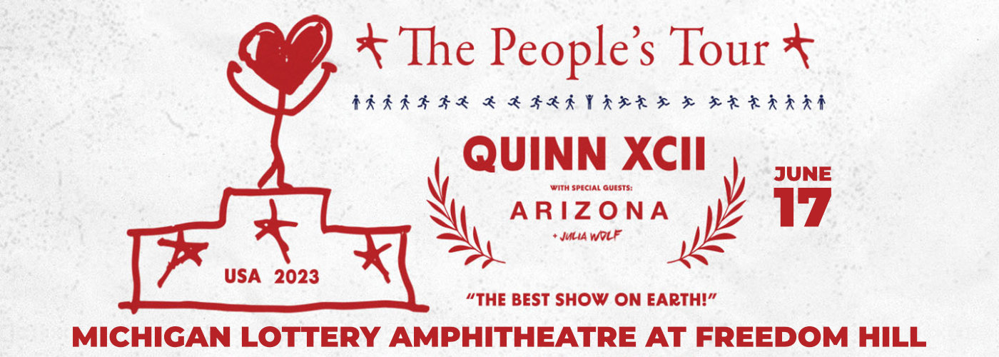 Quinn XCII, Arizona & Julia Wolf at Freedom Hill Amphitheatre tickets Quinn XCII, Arizona & Julia Wolf at Freedom Hill Amphitheatre