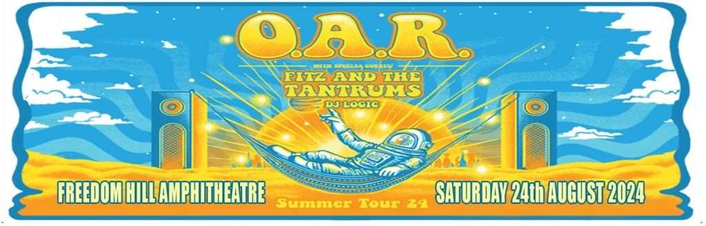 O.A.R. & Fitz and The Tantrums at Michigan Lottery Amphitheatre at Freedom Hill