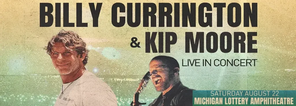 Billy Currington & Kip Moore at Michigan Lottery Amphitheatre at Freedom Hill