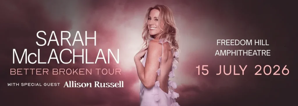 Sarah McLachlan at Michigan Lottery Amphitheatre at Freedom Hill