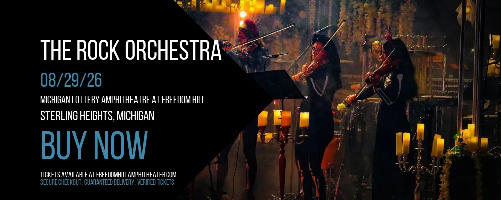 The Rock Orchestra at Michigan Lottery Amphitheatre at Freedom Hill
