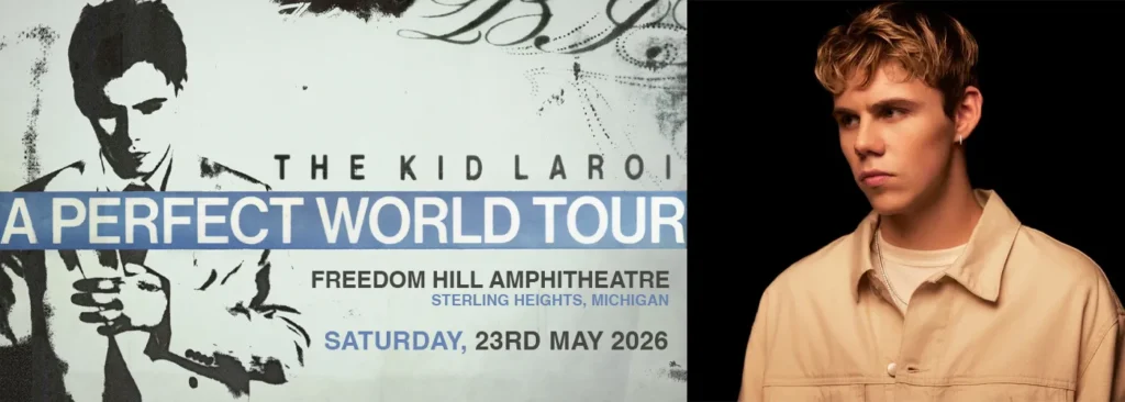 The Kid Laroi at Michigan Lottery Amphitheatre at Freedom Hill