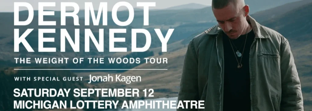 Dermot Kennedy at Michigan Lottery Amphitheatre at Freedom Hill